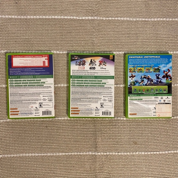 Disney Infinity Xbox 360 Game Collection with Green Cases - Picture 2 of 3